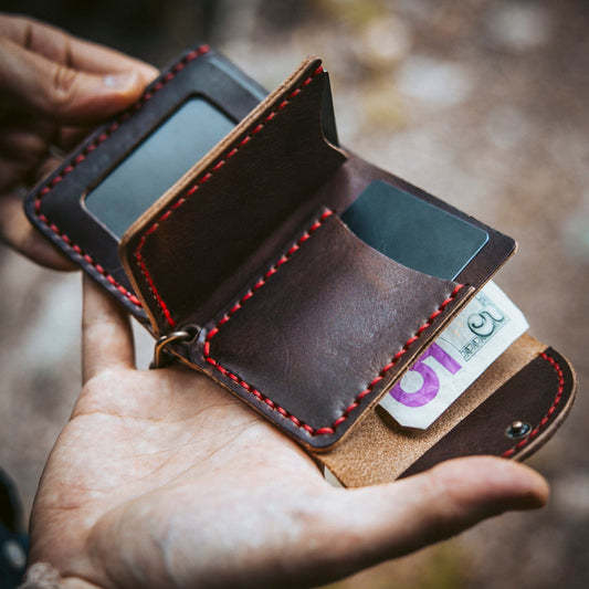 Leather Biker Wallet