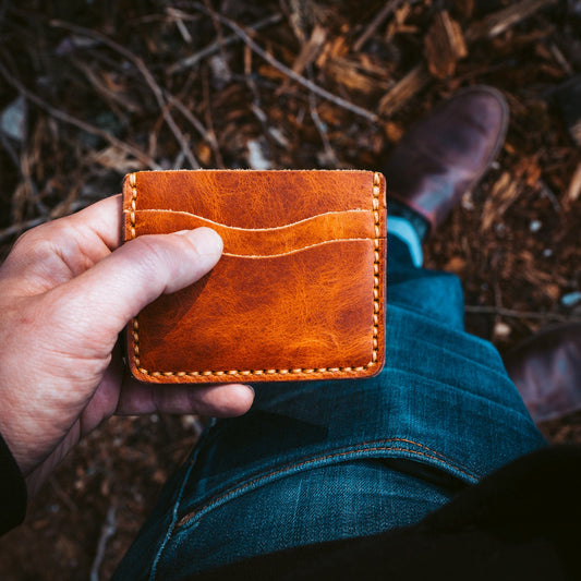 Leather ID Wallet