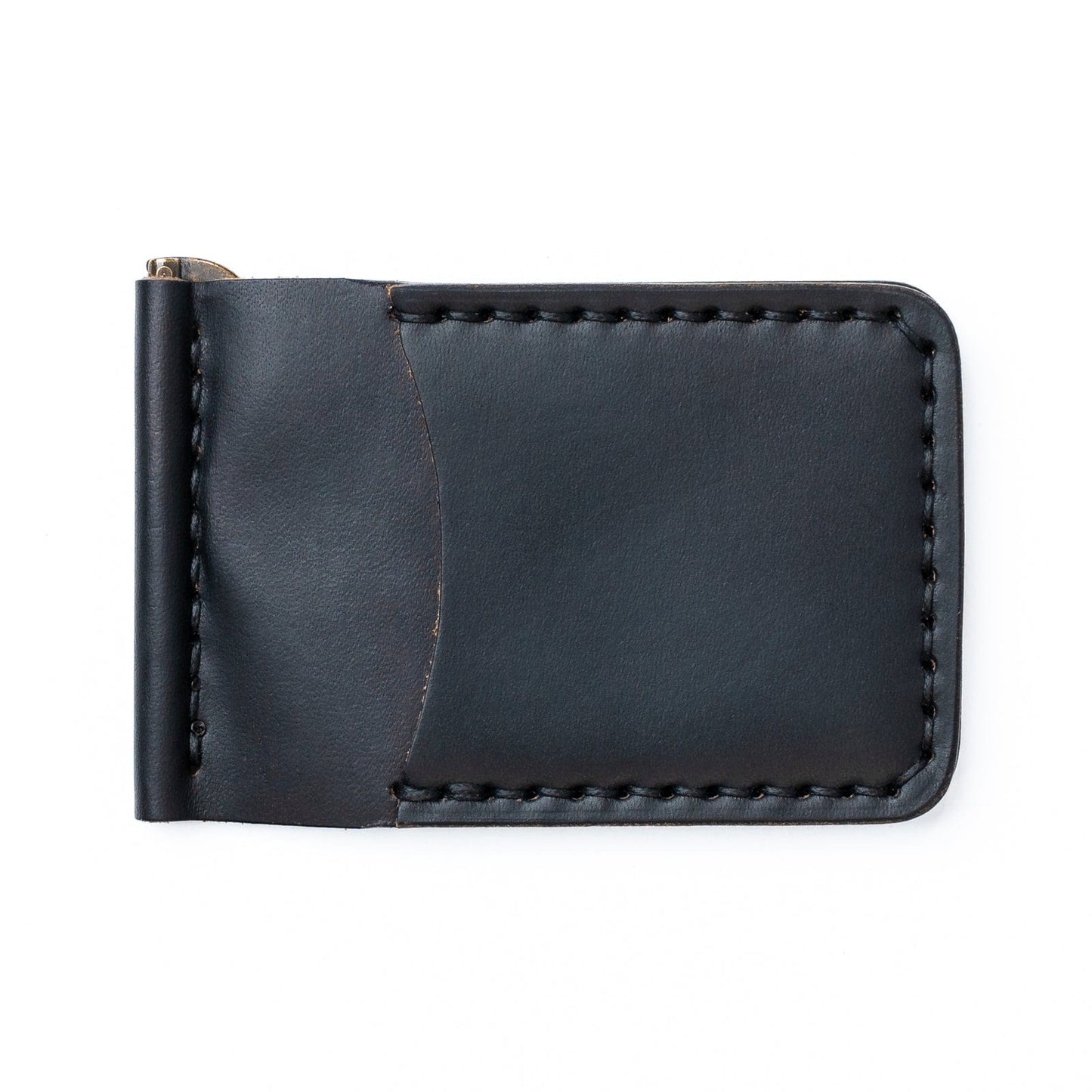 Leather Money Clip Wallet
