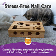 Cat Nail File Puzzle Scratch Box – Fun Play & Healthy Care