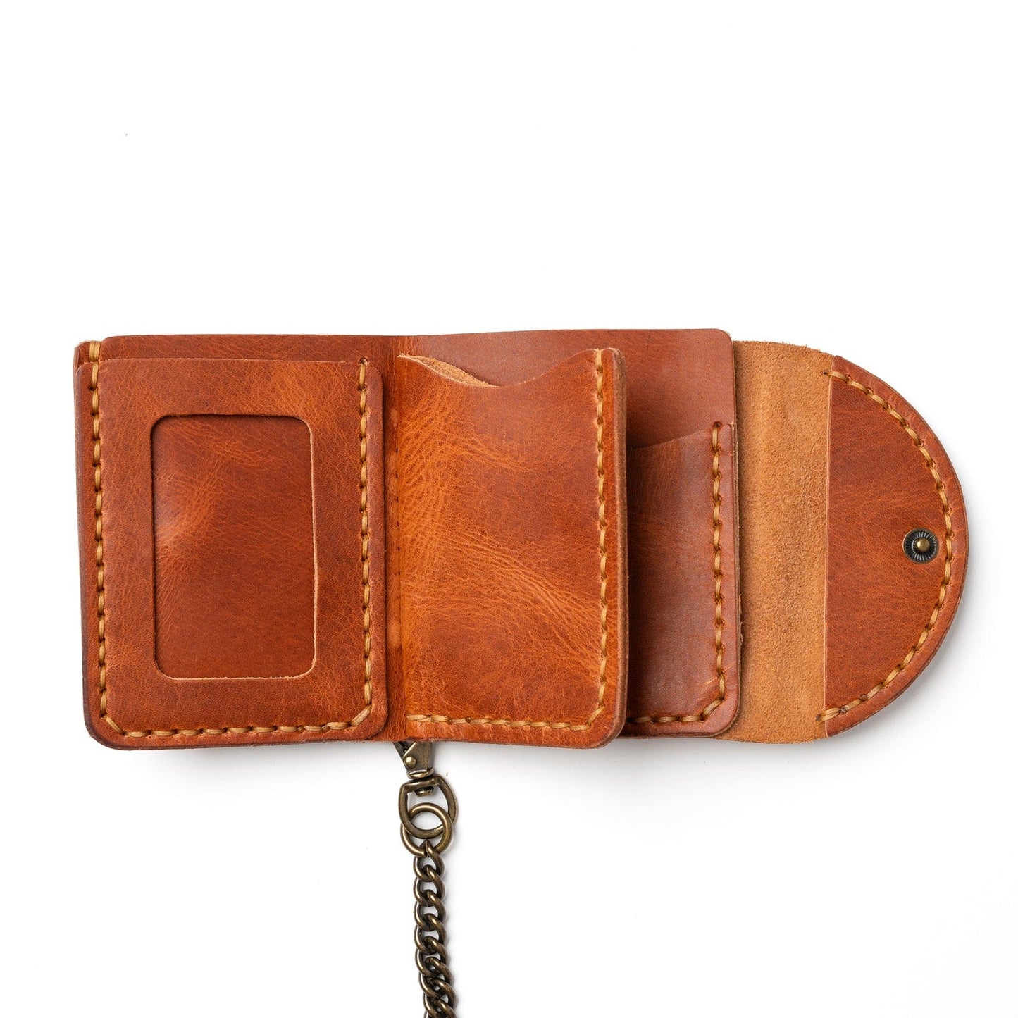 Leather Biker Wallet