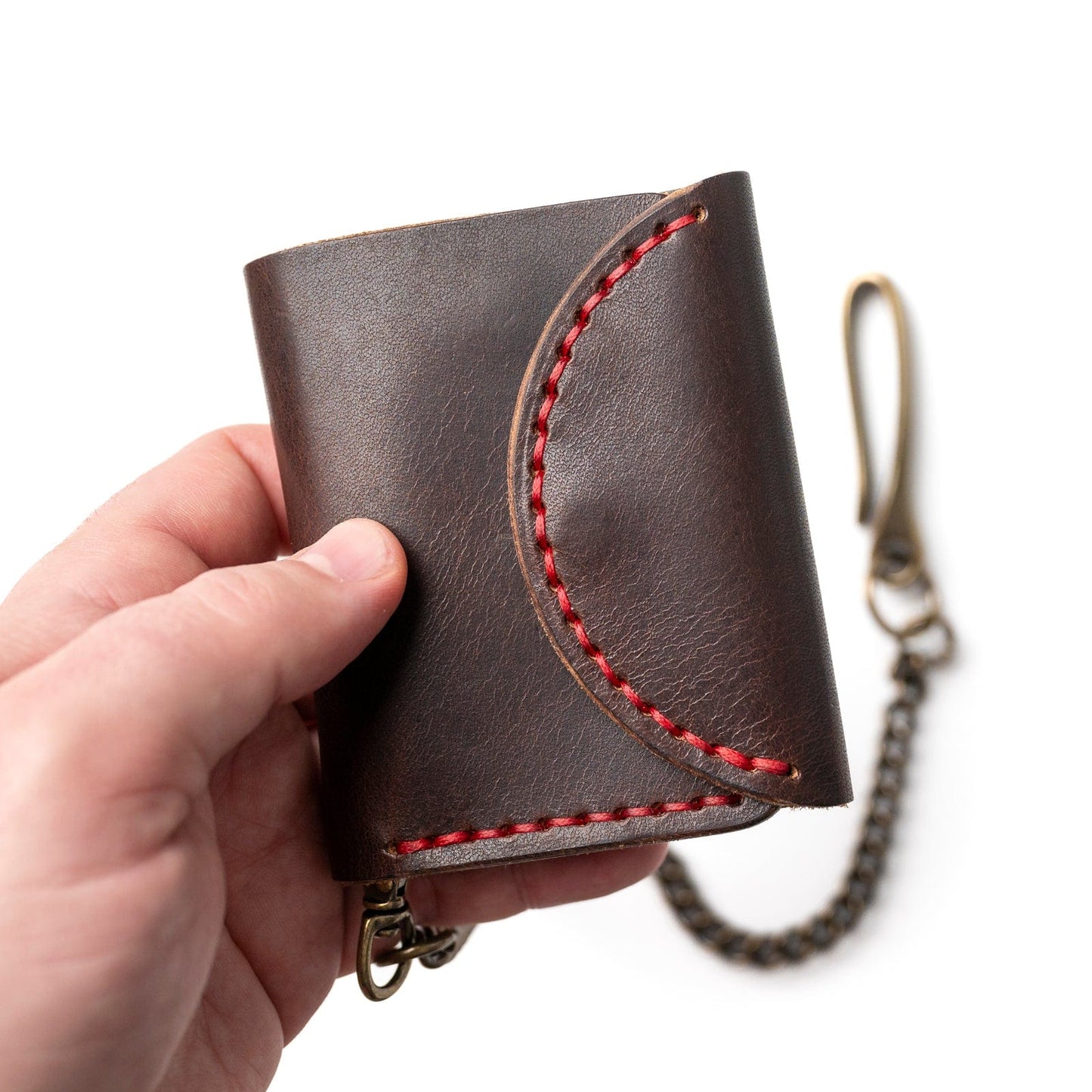 Leather Biker Wallet