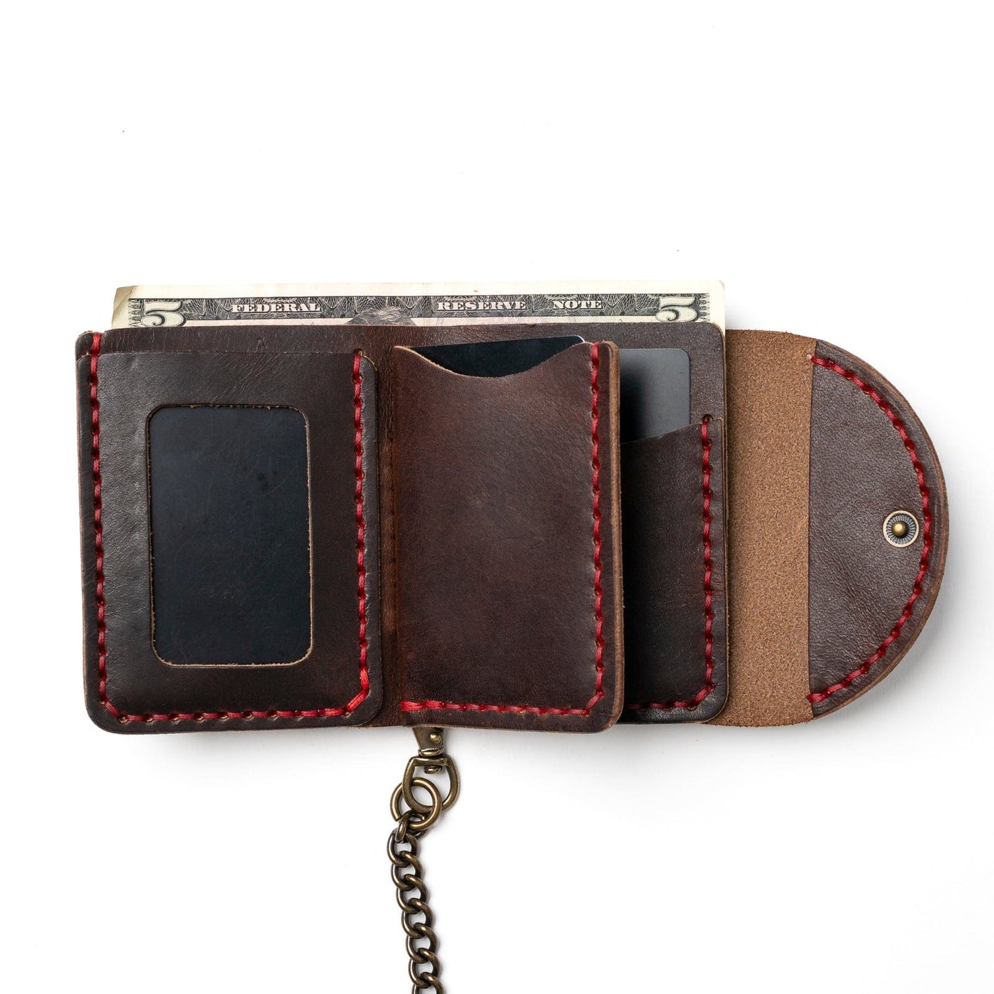 Leather Biker Wallet