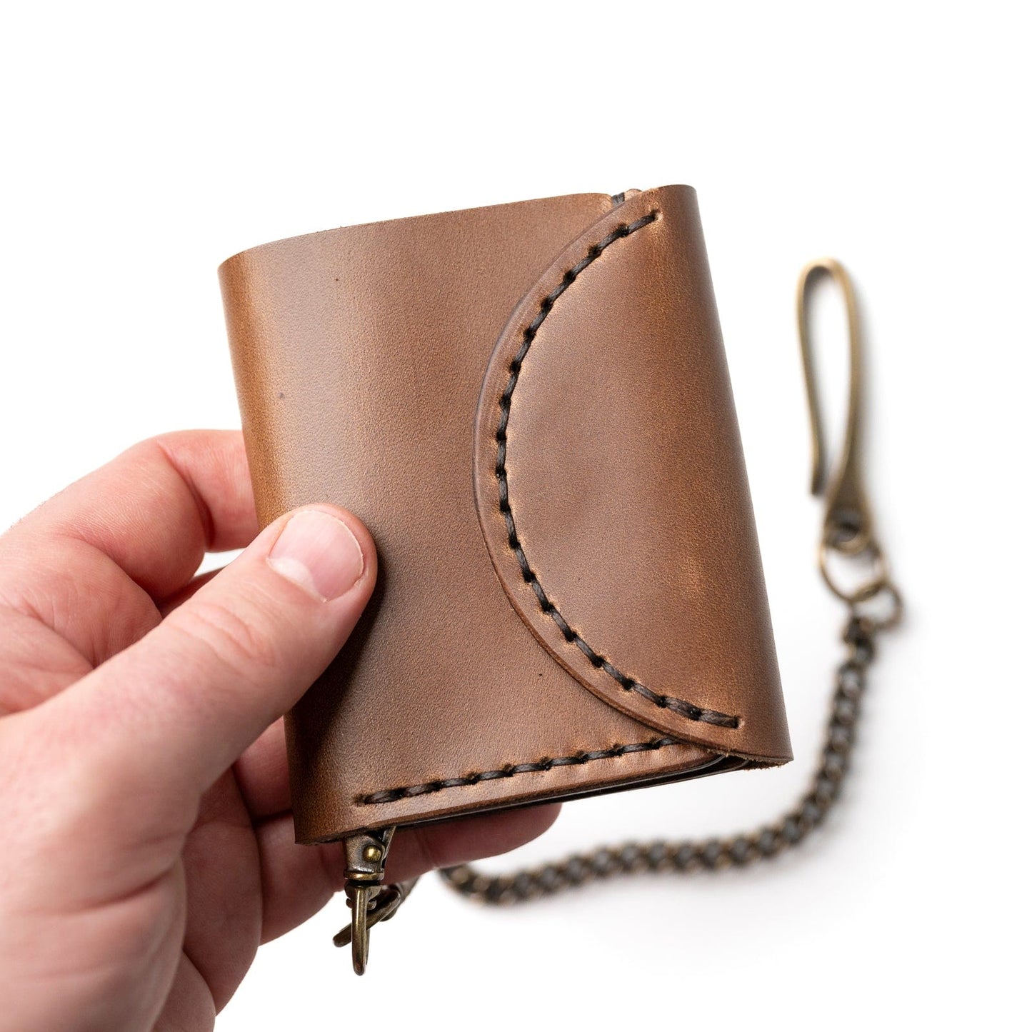 Leather Biker Wallet