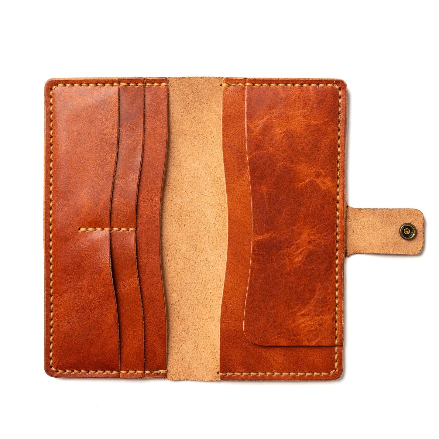 Leather Checkbook Wallet