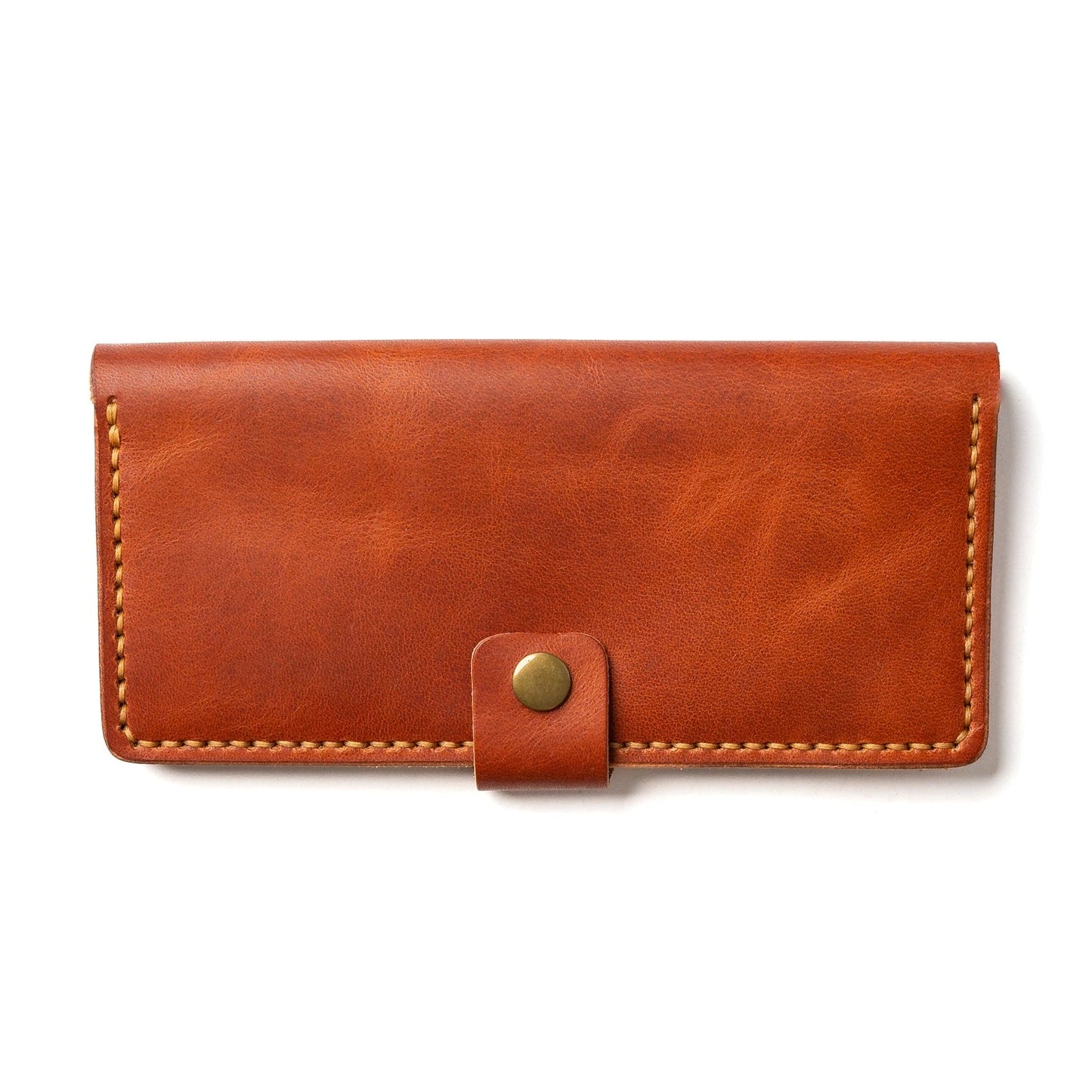 Leather Checkbook Wallet
