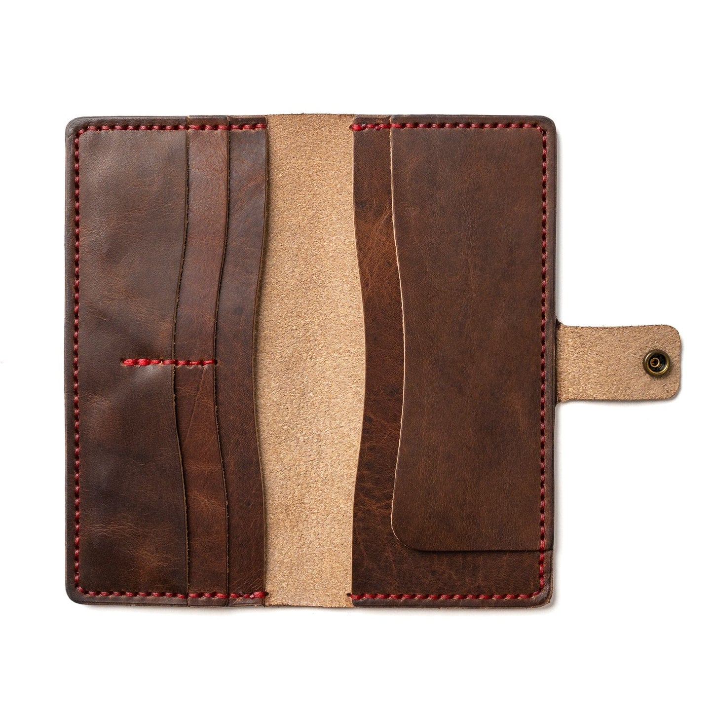 Leather Checkbook Wallet