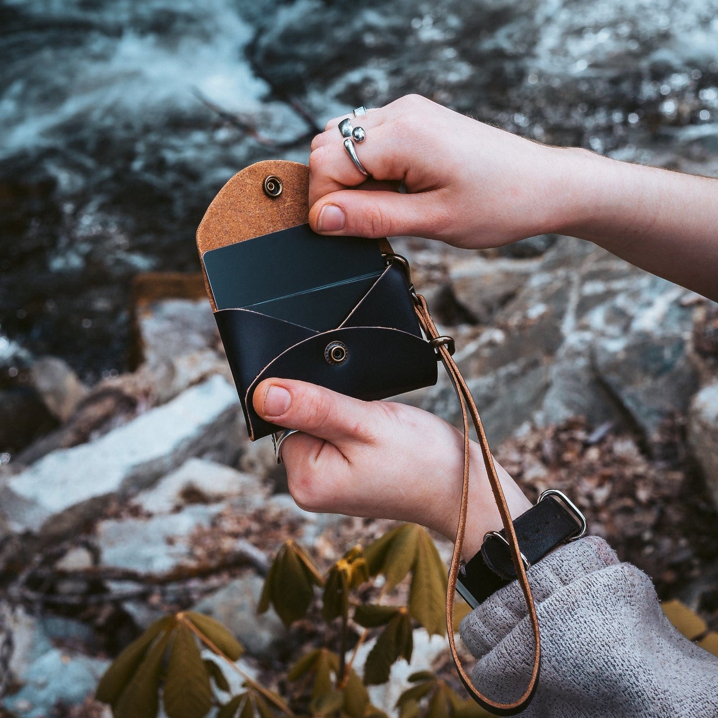 Leather Envelope Pouch