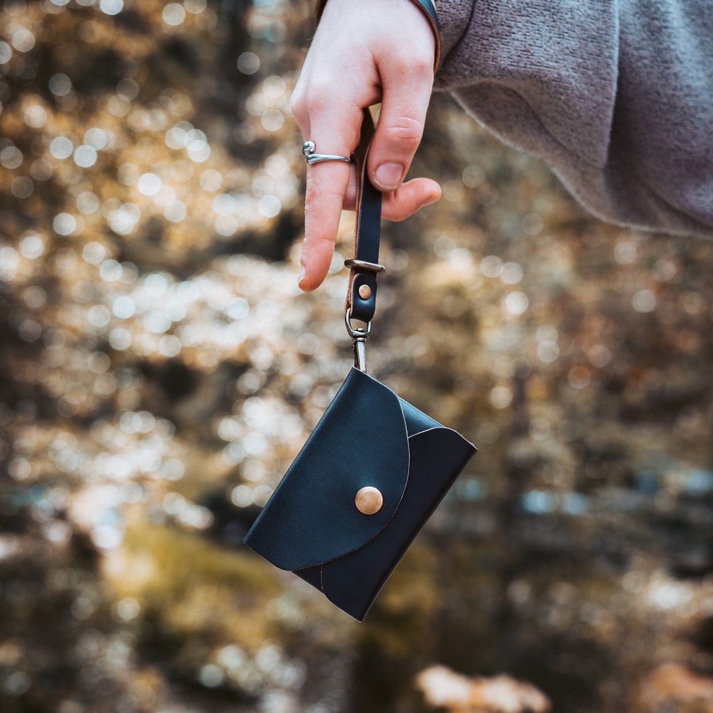 Leather Envelope Pouch