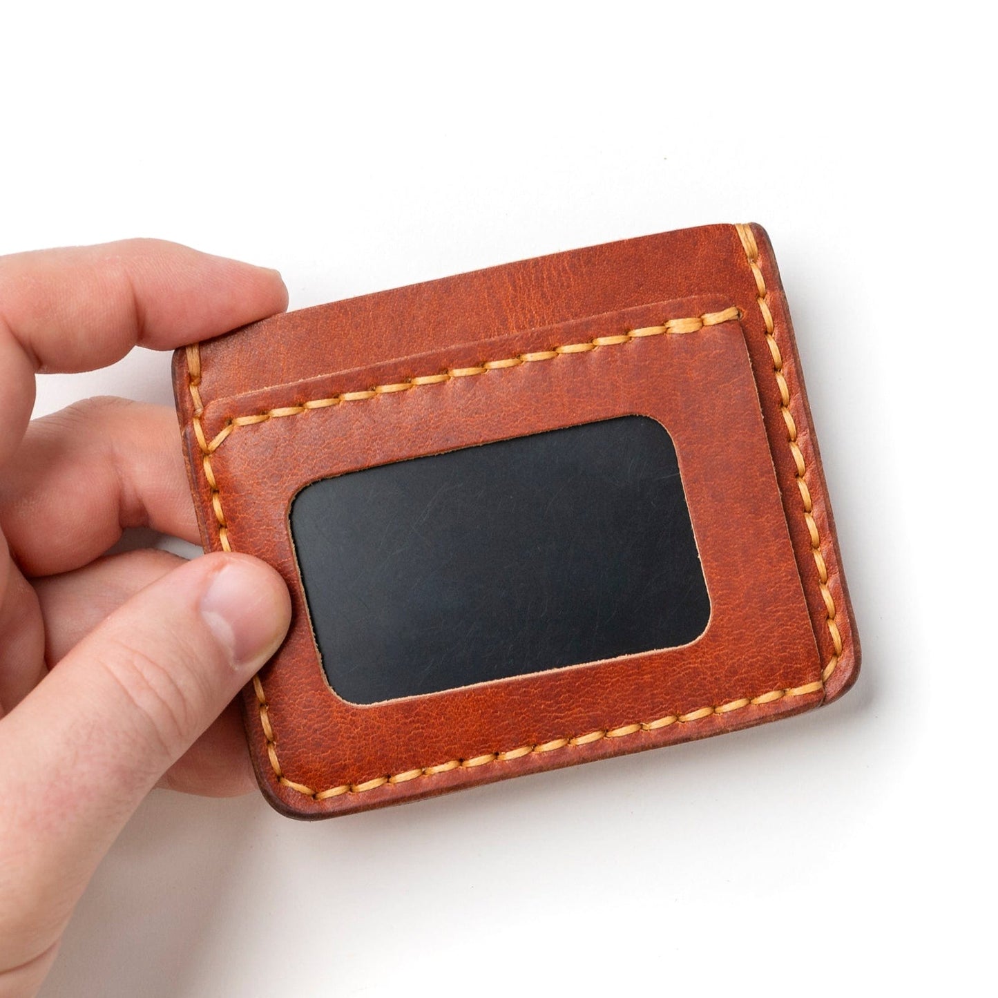 Leather ID Wallet