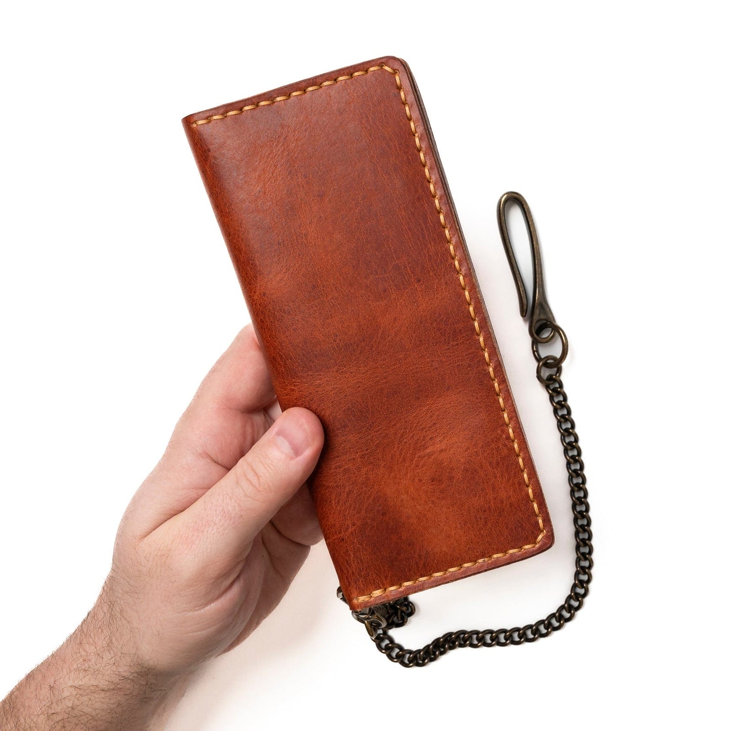 Leather Long Wallet