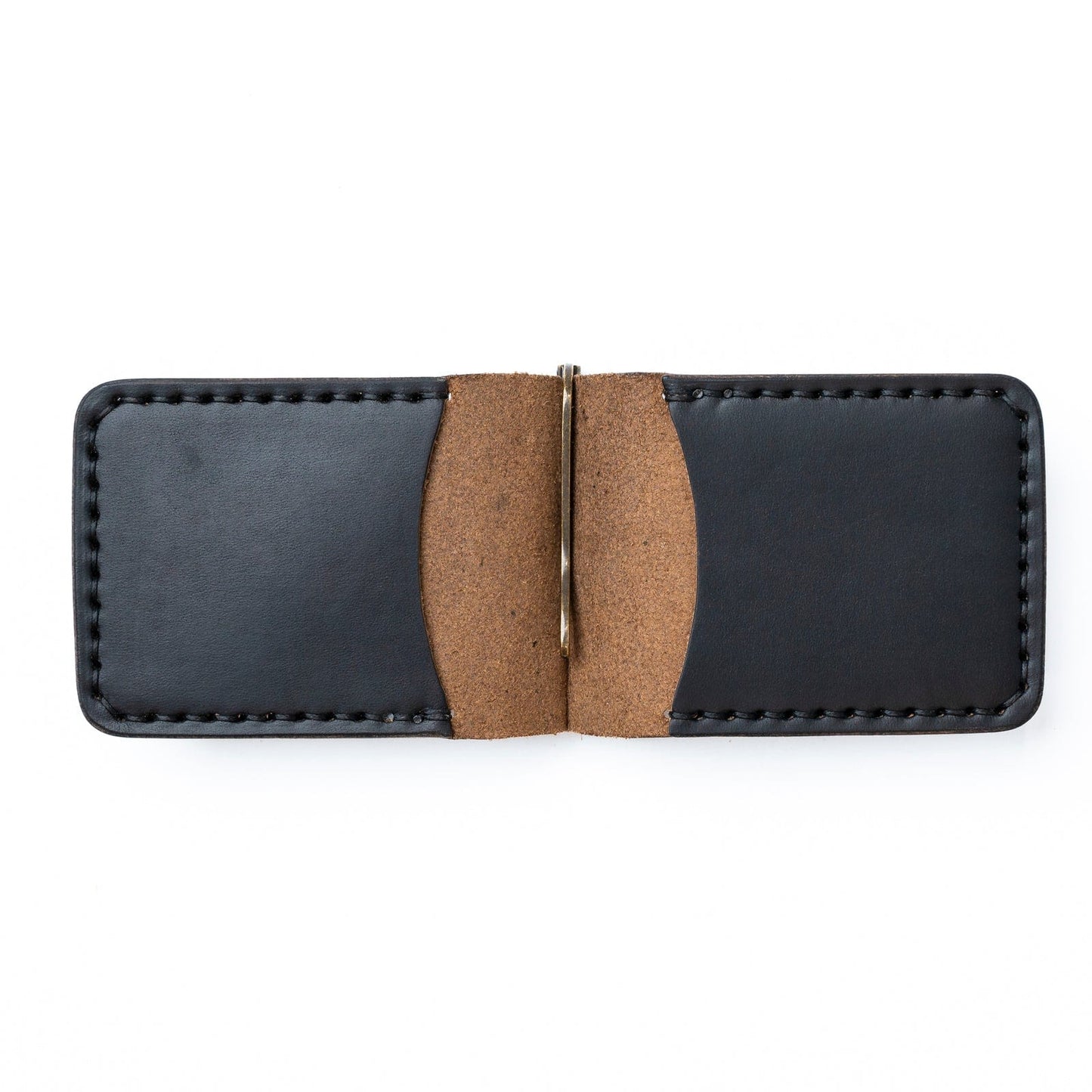 Leather Money Clip Wallet