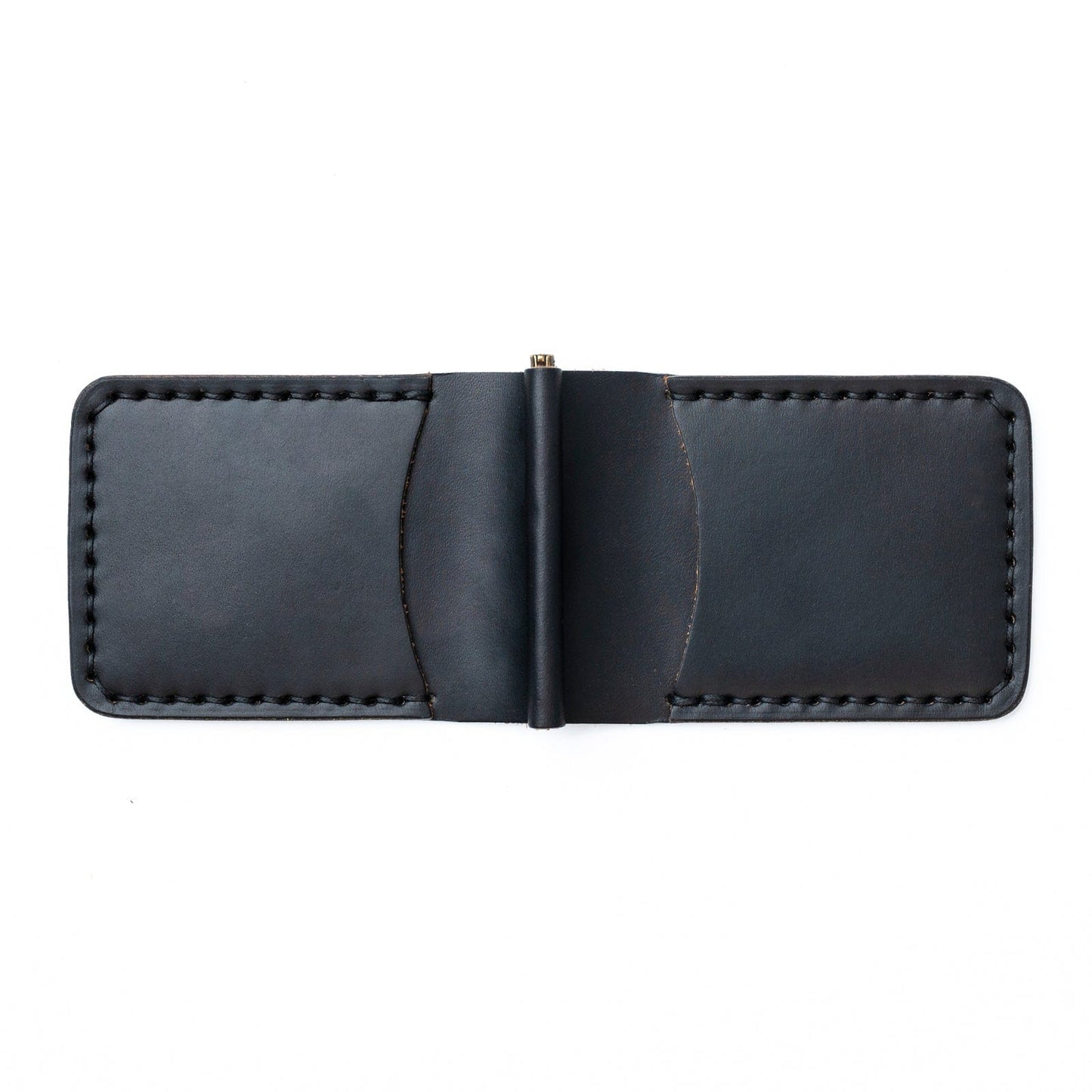 Leather Money Clip Wallet
