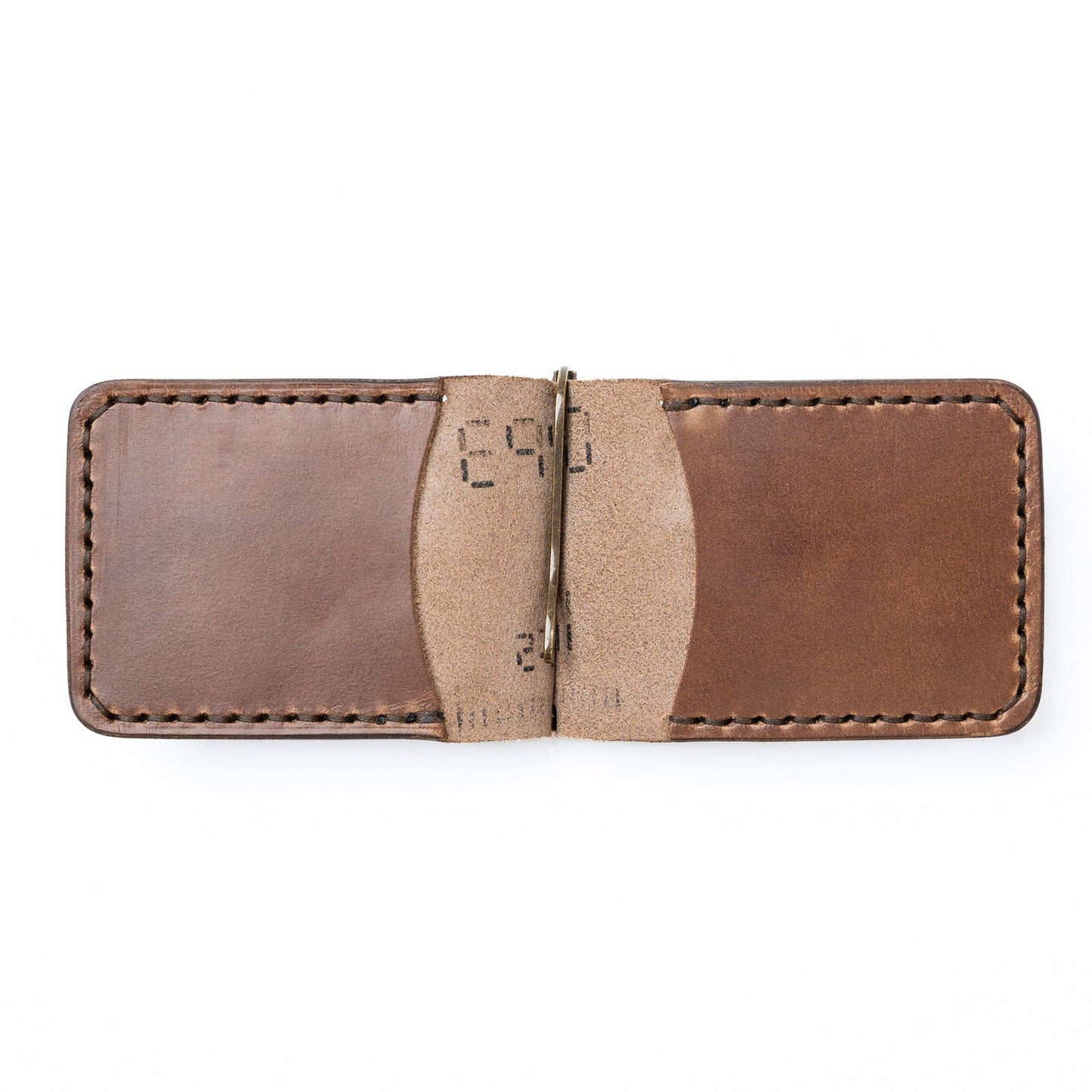 Leather Money Clip Wallet