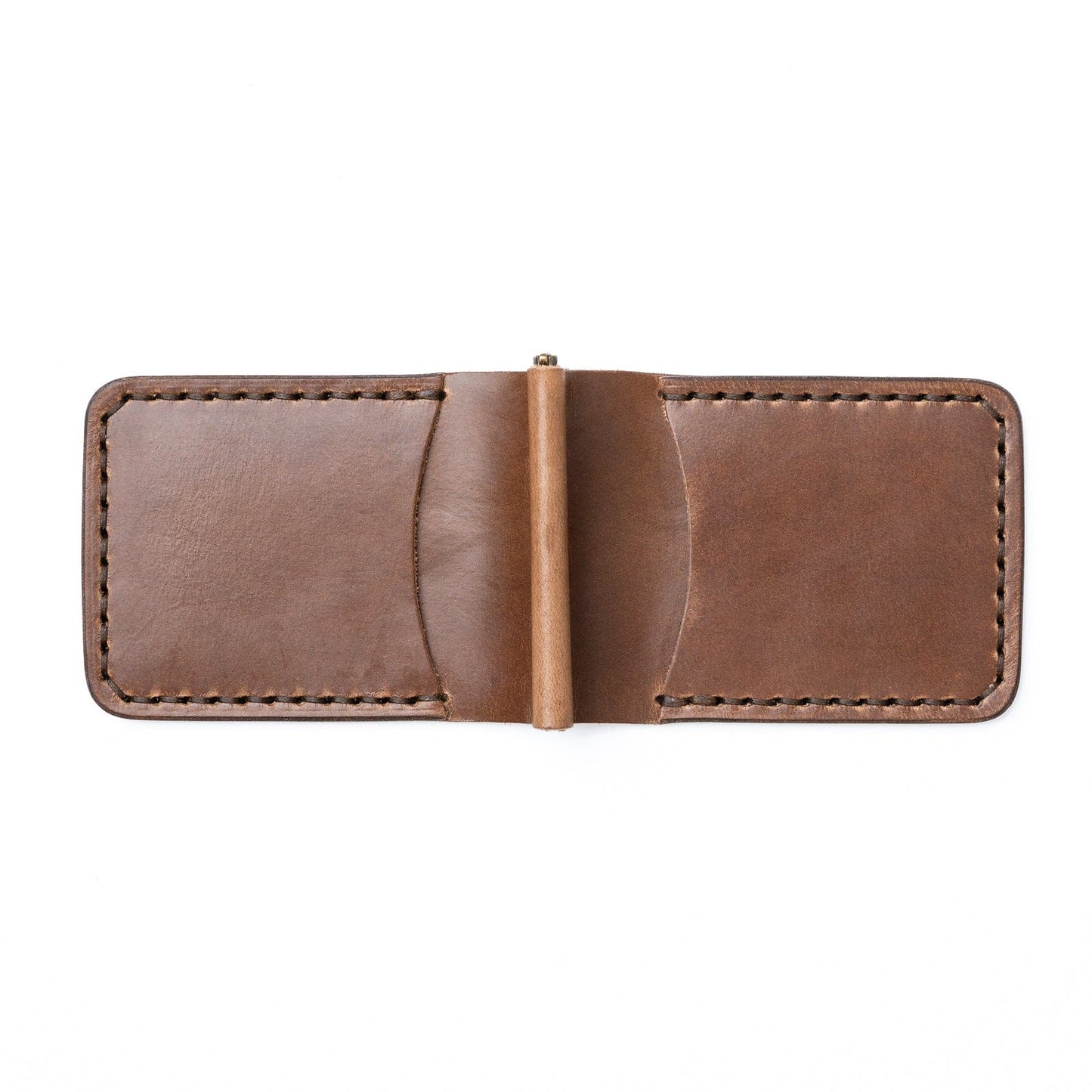 Leather Money Clip Wallet