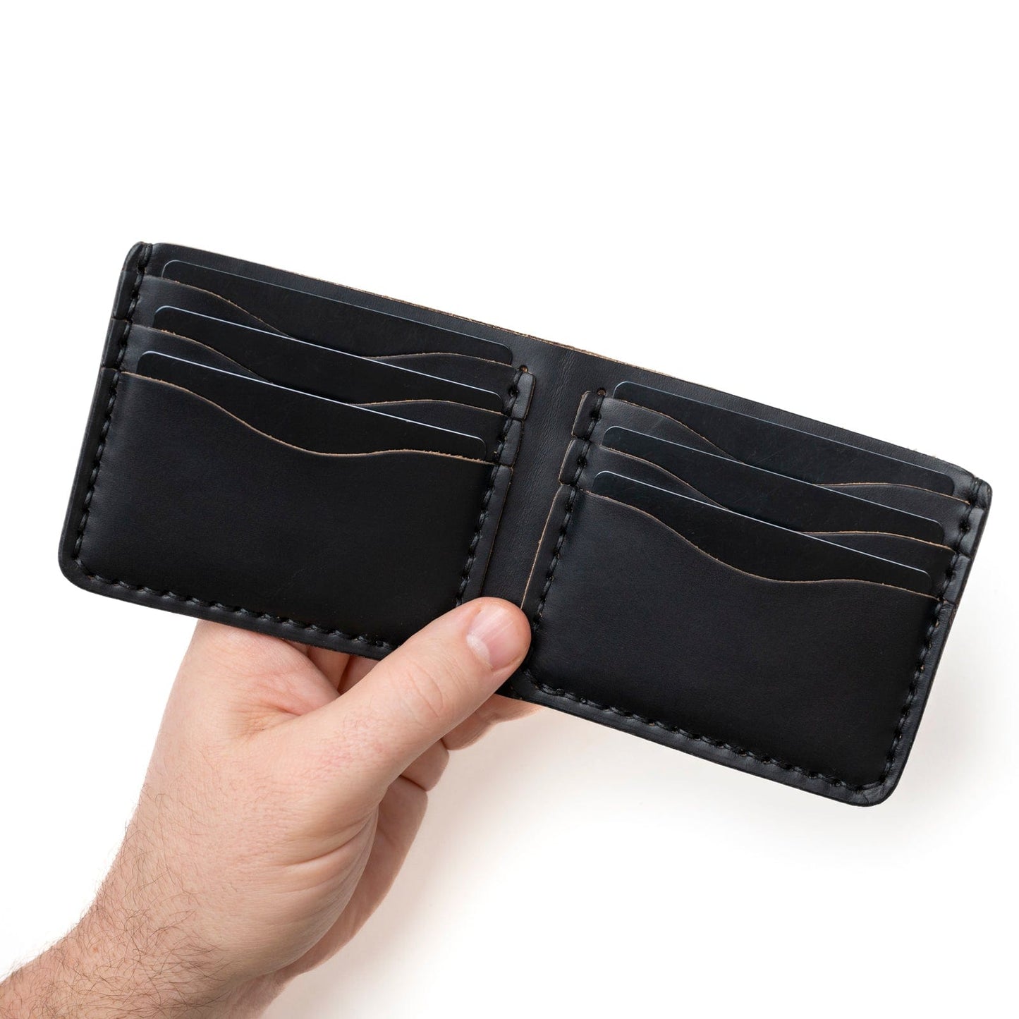 Traditional Bifold Leather Wallet