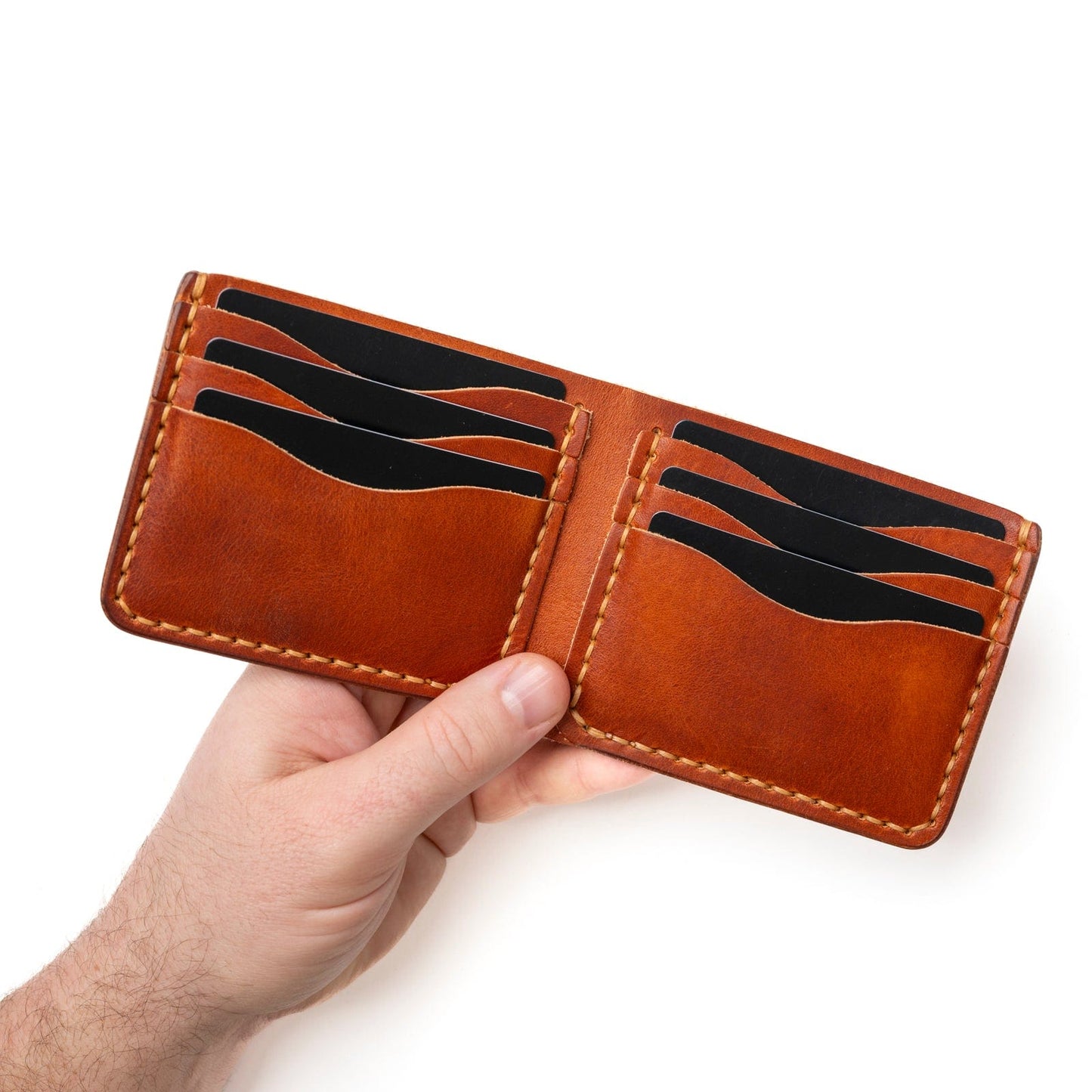 Traditional Bifold Leather Wallet