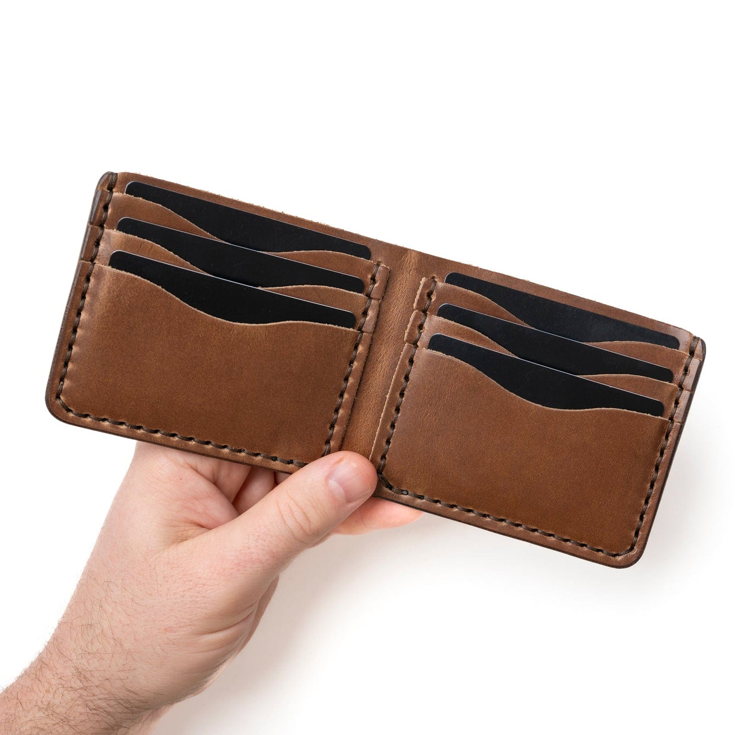 Traditional Bifold Leather Wallet