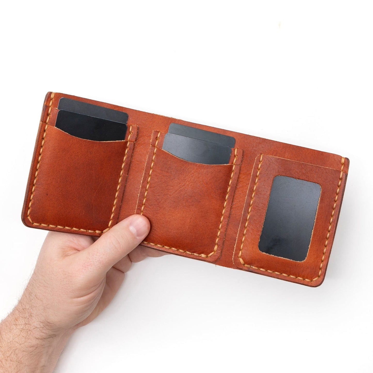 Leather Trifold Wallet
