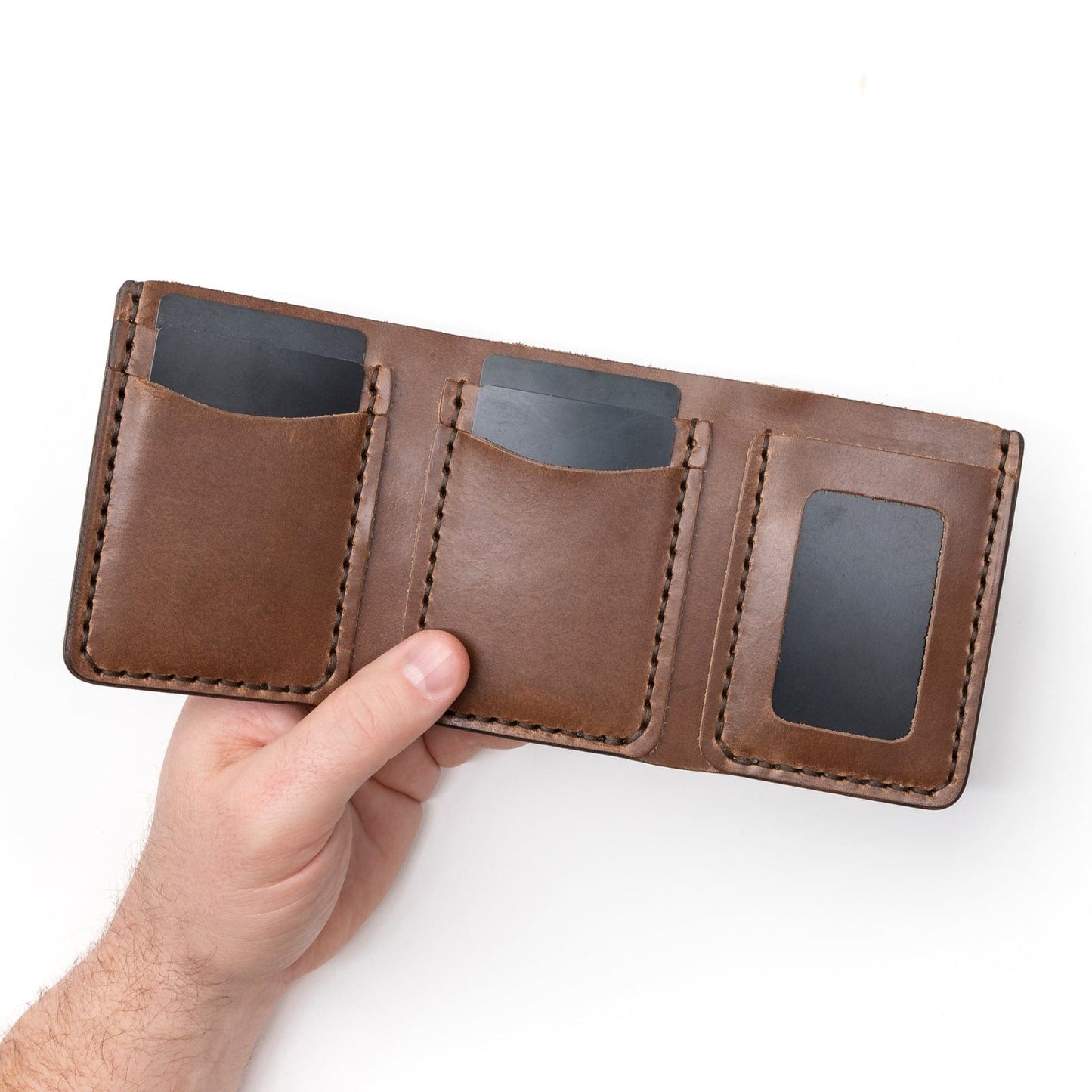 Leather Trifold Wallet