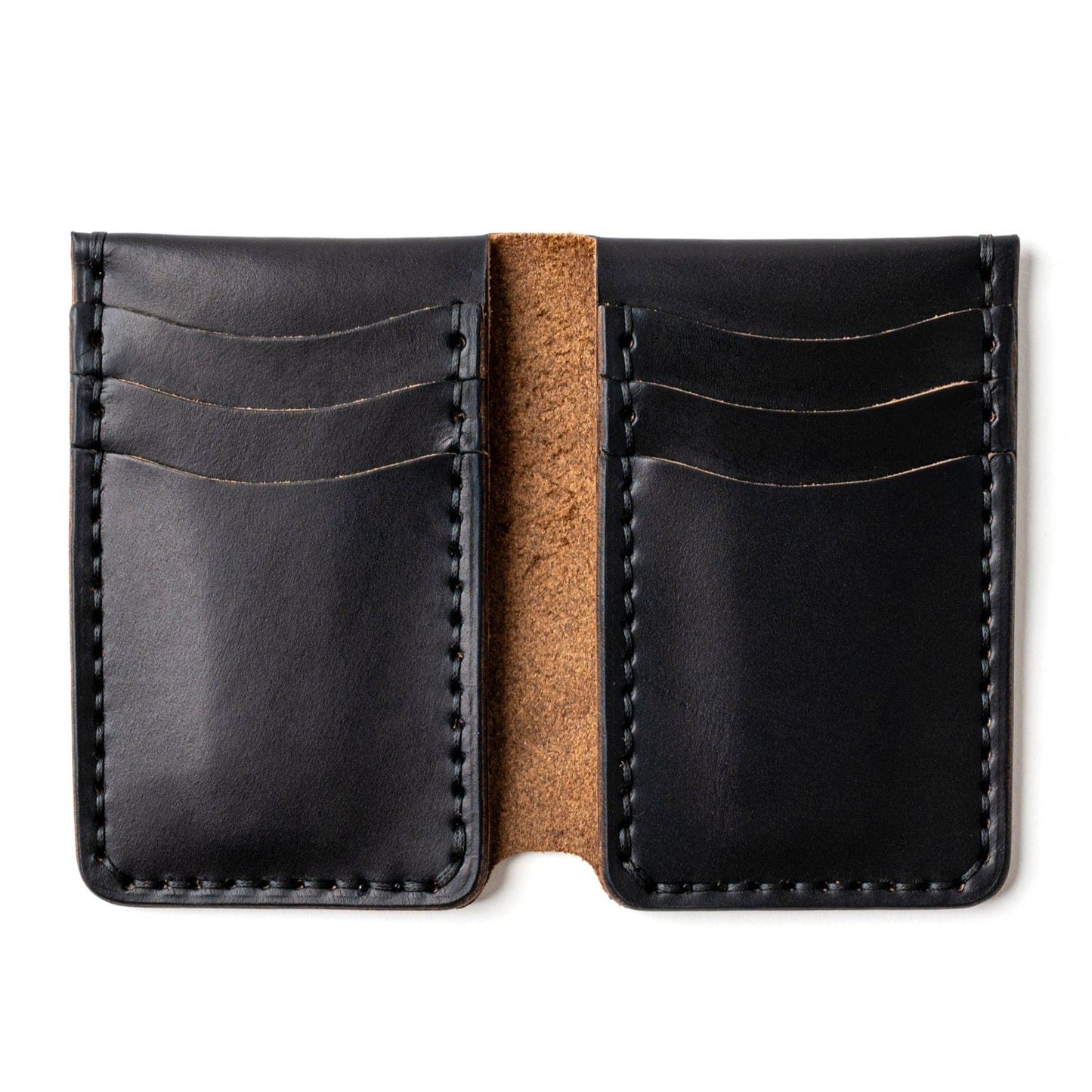Leather Vertical Wallet