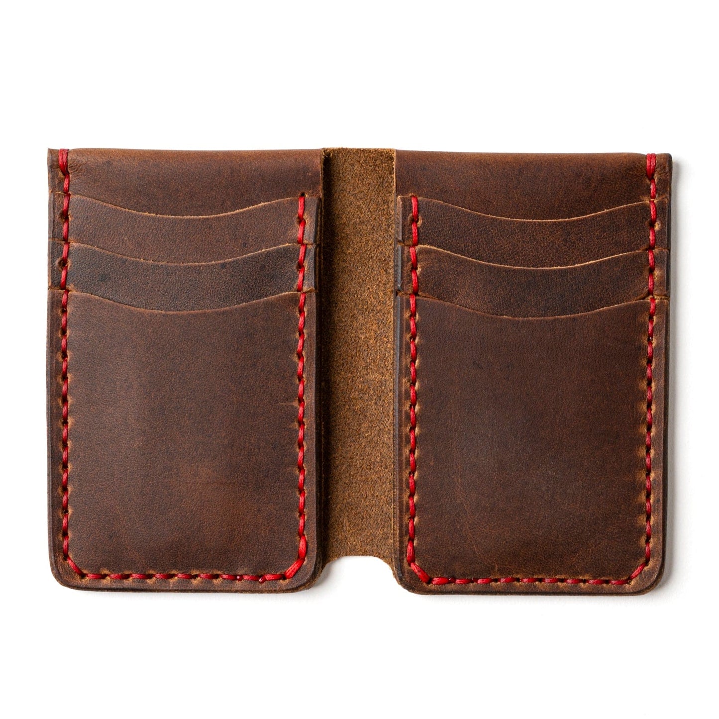 Leather Vertical Wallet