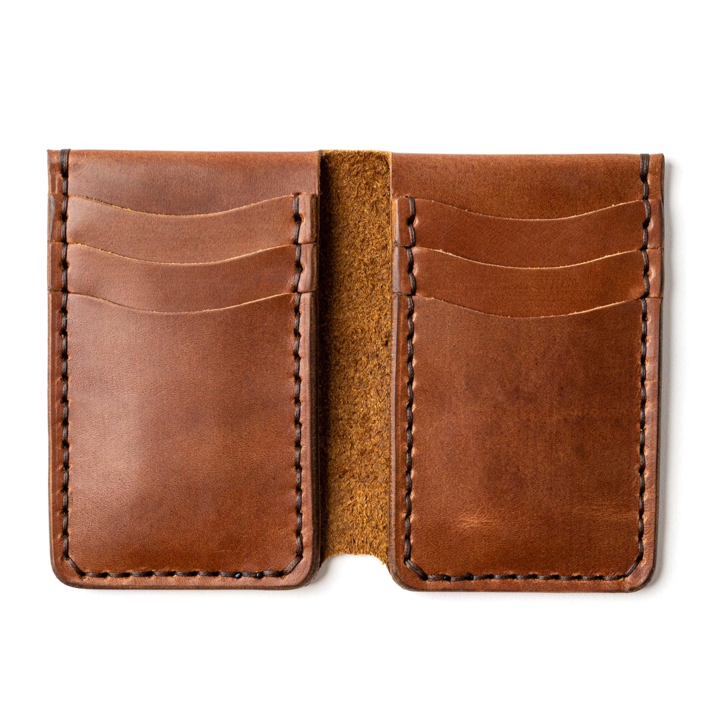 Leather Vertical Wallet