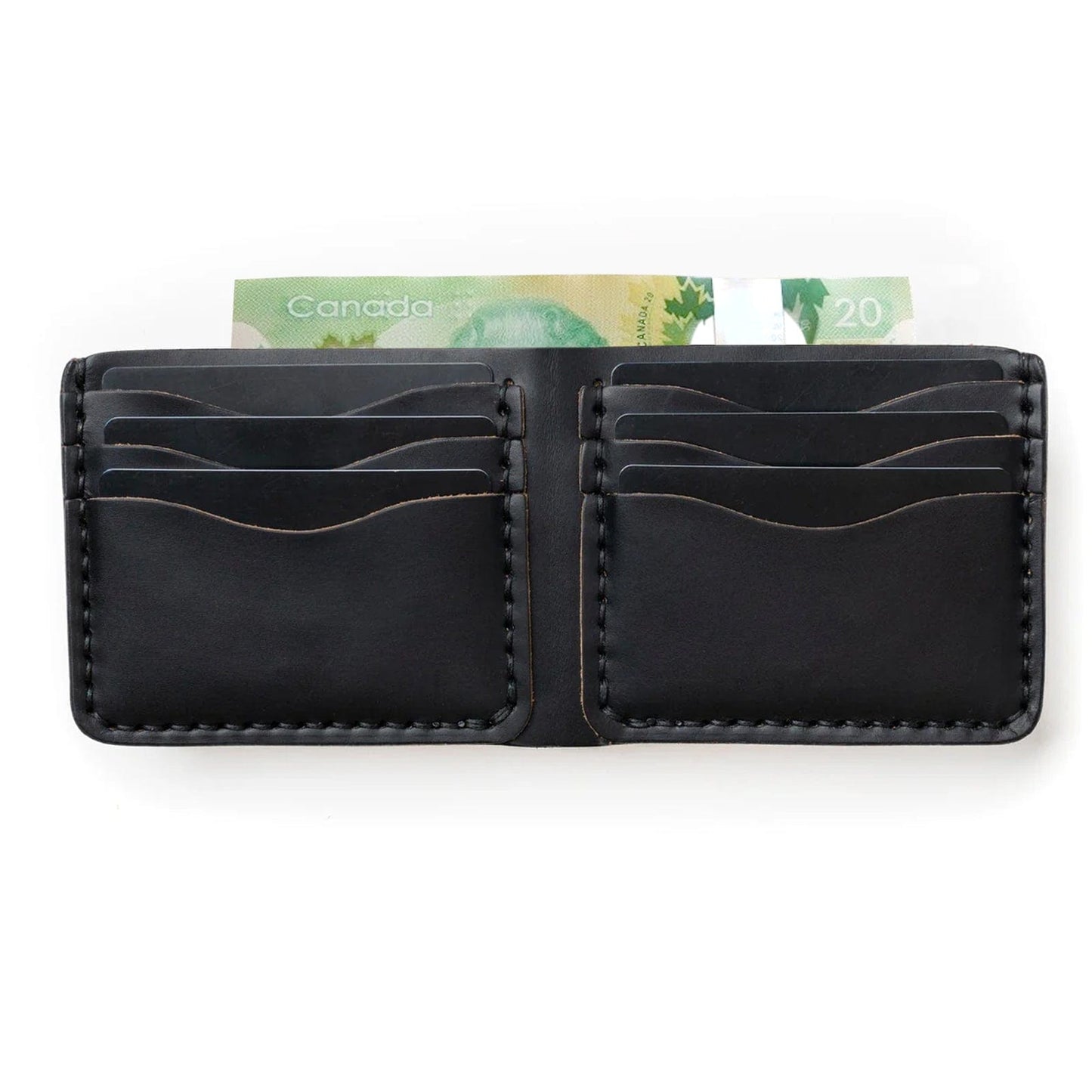 Traditional Bifold Leather Wallet
