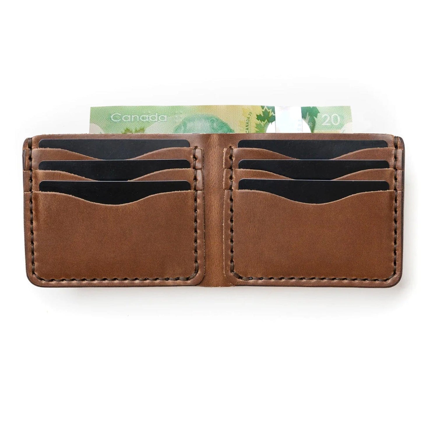 Traditional Bifold Leather Wallet