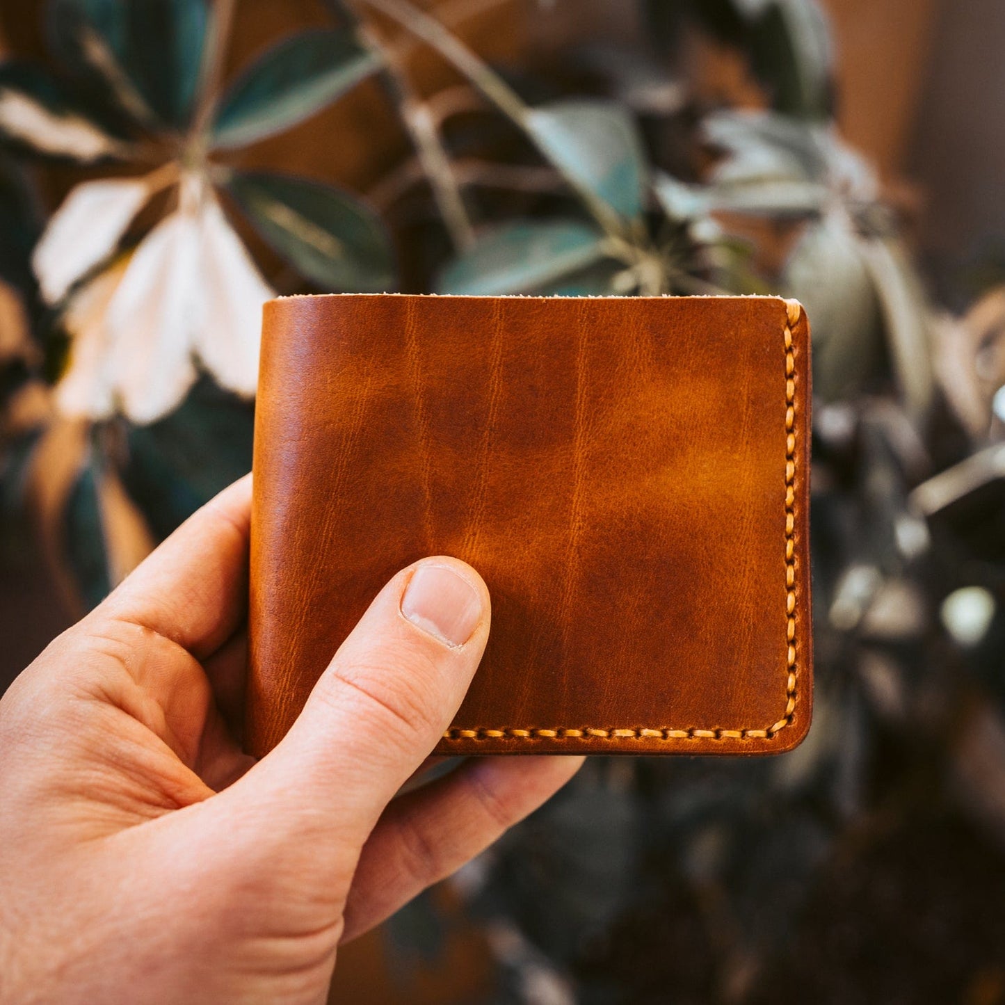 Traditional Bifold Leather Wallet